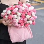 Hand-Knitted Rose Blanket 🌹 - Image 7