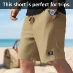 Men's Quick-Dry Casual Shorts – Breathable Lightweight Drawstring Summer Shorts