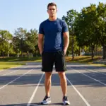 Men's 5-Pack Quick-Dry Athletic Shorts – Lightweight Breathable Casual Gym Shorts