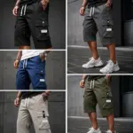 Men’s Quick-Dry Cargo Shorts – Relaxed Fit Outdoor Shorts with Adjustable Waist - Image 7