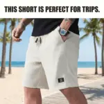 Men's Quick-Dry Casual Shorts – Breathable Lightweight Drawstring Summer Shorts - Image 3