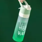 650ml (22oz) Spray Water Bottle – Large Capacity Sports Cup with Cooling Mist Function - Image 4