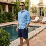 Men's Quick-Dry Casual Shorts – Breathable Lightweight Drawstring Summer Shorts - Image 5