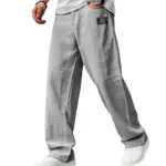 Men's Breathable Straight-Leg Trousers – Lightweight Cotton Blend Casual Pants - Image 11