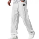 Men's Breathable Straight-Leg Trousers – Lightweight Cotton Blend Casual Pants - Image 12