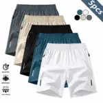 Men's 5-Pack Quick-Dry Athletic Shorts – Lightweight Breathable Casual Gym Shorts - Image 20