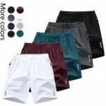Men's 5-Pack Quick-Dry Athletic Shorts – Lightweight Breathable Casual Gym Shorts - Image 21