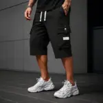 Men’s Quick-Dry Cargo Shorts – Relaxed Fit Outdoor Shorts with Adjustable Waist