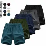 Men's 5-Pack Quick-Dry Athletic Shorts – Lightweight Breathable Casual Gym Shorts - Image 22