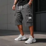 Men’s Quick-Dry Cargo Shorts – Relaxed Fit Outdoor Shorts with Adjustable Waist - Image 6