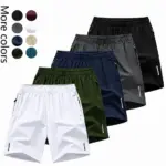 Men's 5-Pack Quick-Dry Athletic Shorts – Lightweight Breathable Casual Gym Shorts - Image 24