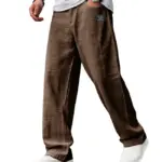Men's Breathable Straight-Leg Trousers – Lightweight Cotton Blend Casual Pants - Image 17